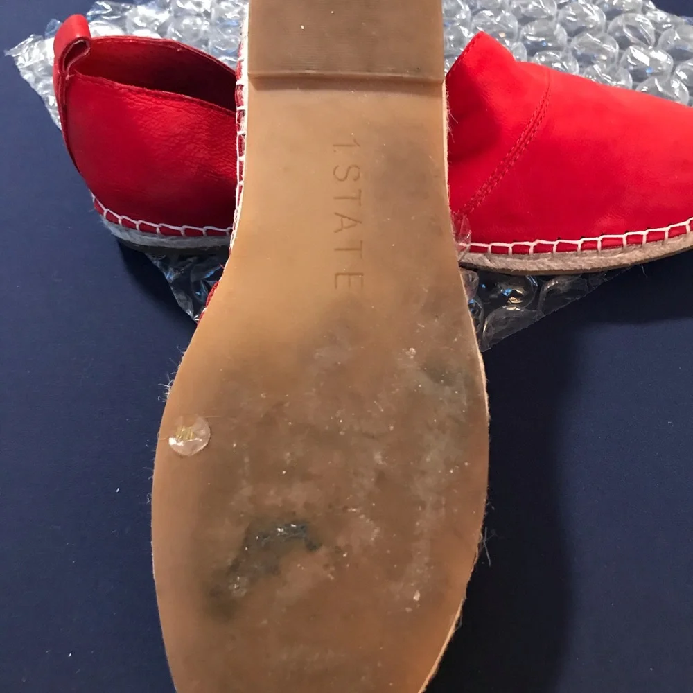 1. State Espadrilles Red 9M